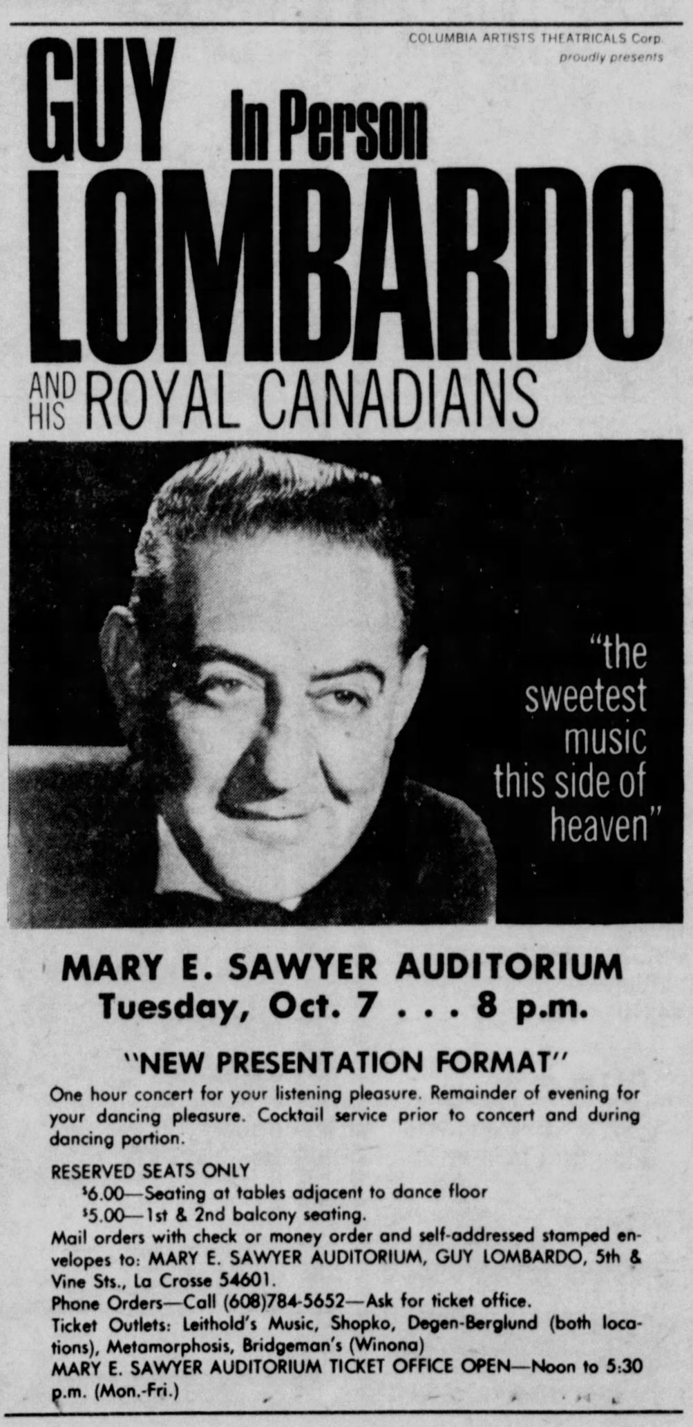 1975: Guy Lombardo